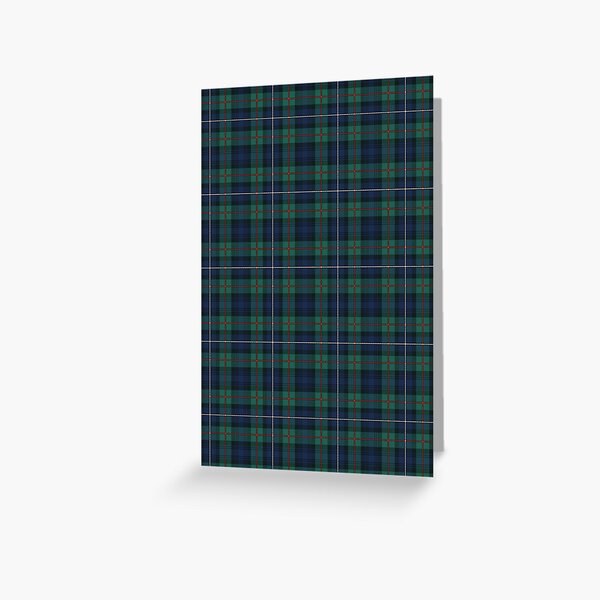 Aperçu de l'œuvre Motif tartan à carreaux Robertson créée et vendue par Bricke.