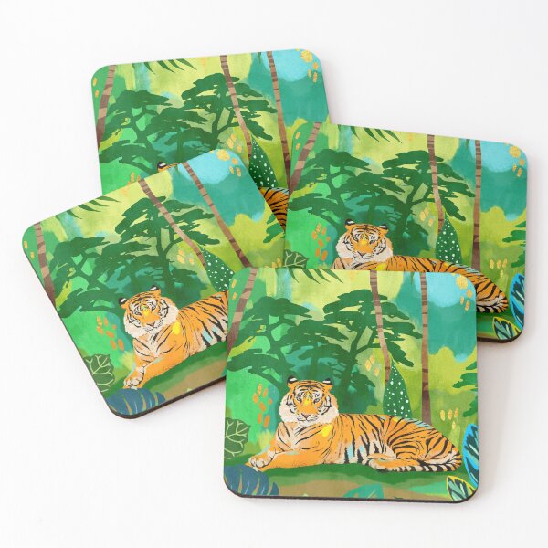 Item preview, The Tiger designed and sold by Illustration Marie-Hélène Bochud.