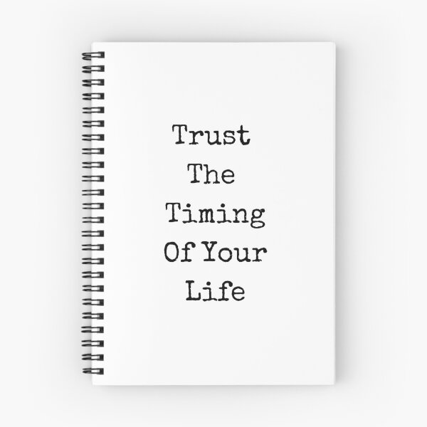 Item preview, Trust the Timing of your Life designed and sold by PurpleTank.