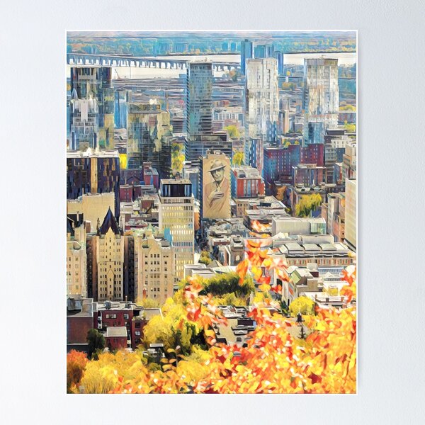 Item preview, Montreal Streets designed and sold by SofiaStutio.