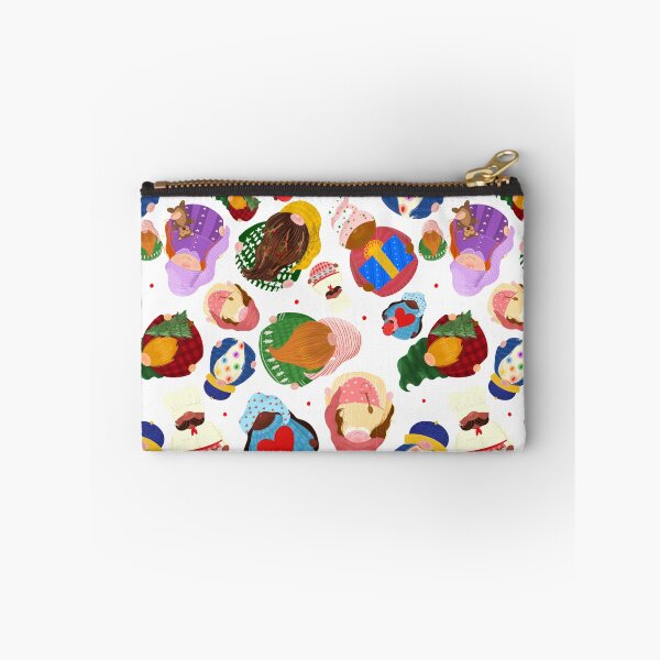 Item preview, Cute Holiday Gnomes Repeating Pattern  designed and sold by MCIllustration.