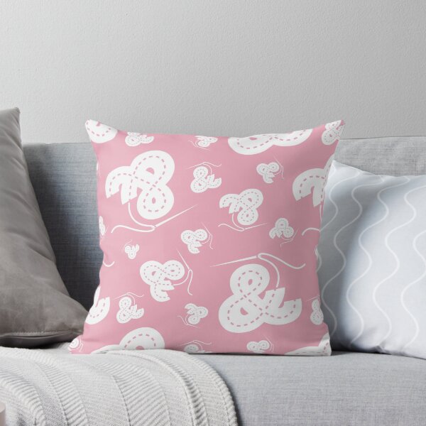 Item preview, Stitched Ampersand - Light Pink designed and sold by Bib & Tucker Sew-Op.