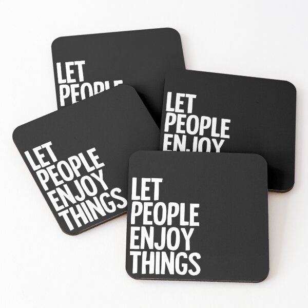 Item preview, Let People Enjoy Things - positive, inspirational designed and sold by ToruandMidori.