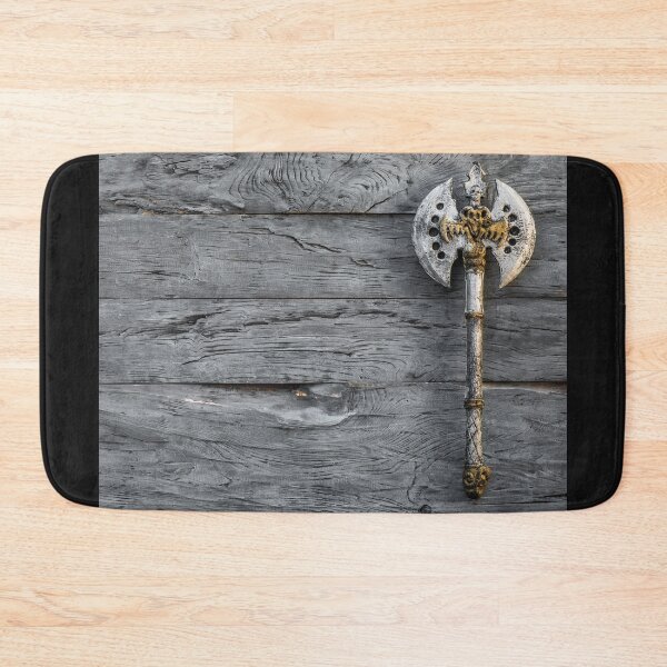 Item preview, Viking War Axe Against Silver Wood  designed and sold by Orkneyology.
