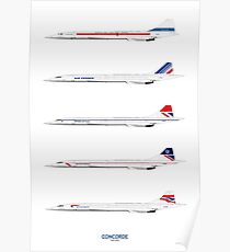 Concorde 1969 To 2003 Poster