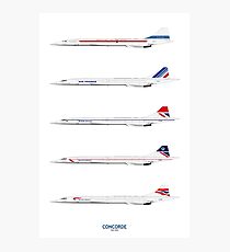 Concorde 1969 To 2003 Photographic Print
