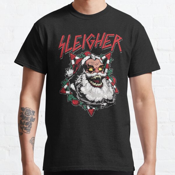 Sleigher Christmas Slayer Band Sweater - Owl Fashion Shop