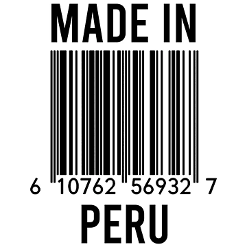 Artwork thumbnail, Made In Peru by RandomStuffShop