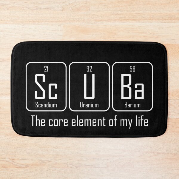 Item preview, Scuba Periodic Table designed and sold by Caden Darling Designs.