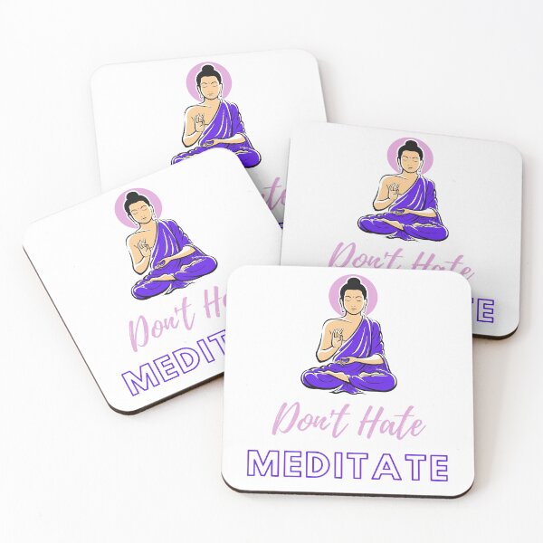 Item preview, Dont Hate Meditate  designed and sold by Pandoras-Boxx.