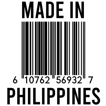 Artwork thumbnail, Made In Philippines by RandomStuffShop