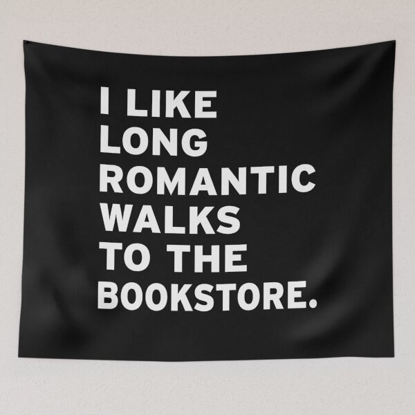 Item preview, I Like Long Romantic Walks To The Bookstore. designed and sold by Original Cheddar.