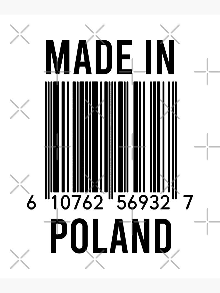 Thumbnail 3 of 3, Poster, Made In Poland designed and sold by RandomStuffShop.