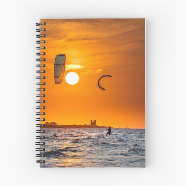 Item preview, Kitesurfing Reculver Sunset designed and sold by rogerstanger.