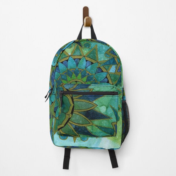 Item preview, Mandals in Blues and Greens designed and sold by Kelly Ryan Rhoades.