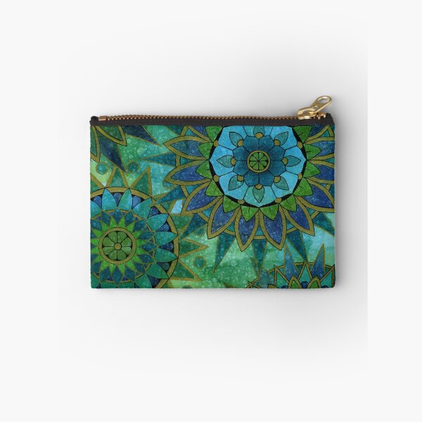 Item preview, Mandals in Blues and Greens designed and sold by Kelly Ryan Rhoades.
