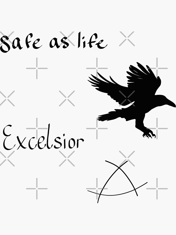 "Simple Raven Cycle Sticker Pack" Sticker for Sale by RockyCreekArt