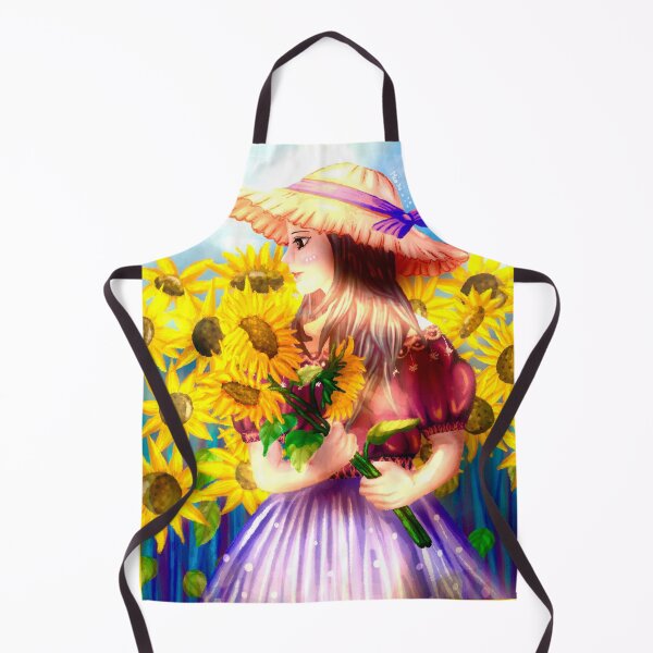 Item preview, The girl with sun flowers designed and sold by Ricky Lee.