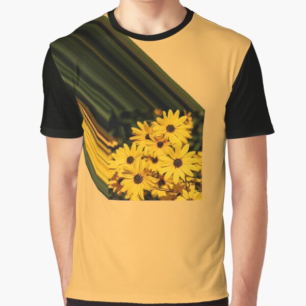 Shooting Flower Graphic T-Shirt