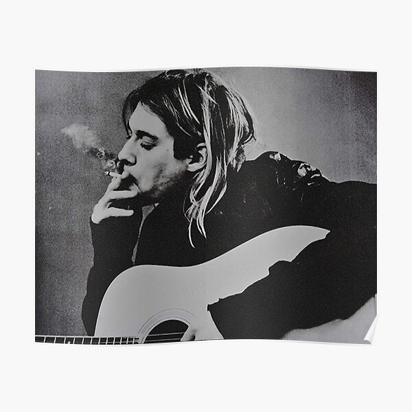 KurCobain Smoke Poster