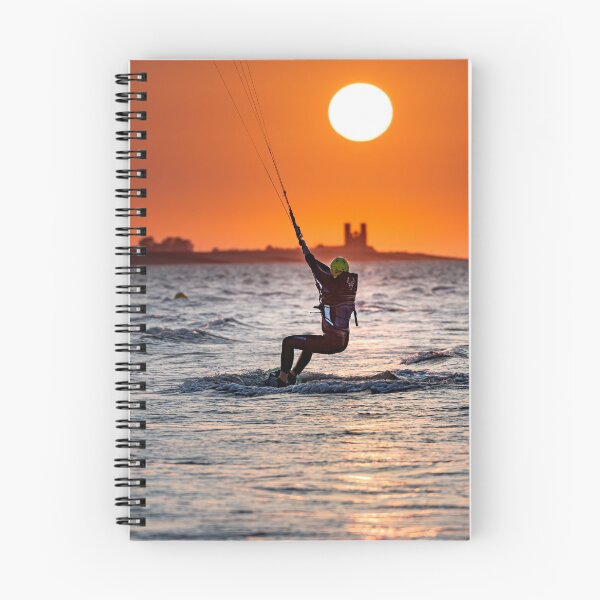 Item preview, Kitesurfing Reculver Sunset designed and sold by rogerstanger.
