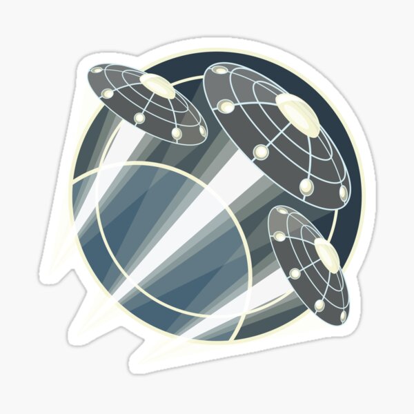 Flying Saucer Fleet Insignia Sticker