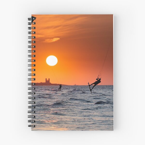 Item preview, Kitesurfing reculver sunset designed and sold by rogerstanger.