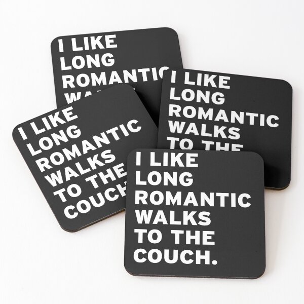 Item preview, I Like Long Romantic Walks to The Couch designed and sold by Original Cheddar.
