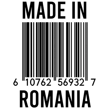 Artwork thumbnail, Made In Romania by RandomStuffShop