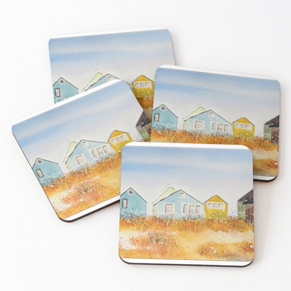 Item preview, Beach Huts - Mudeford Spit designed and sold by FrancesArt.