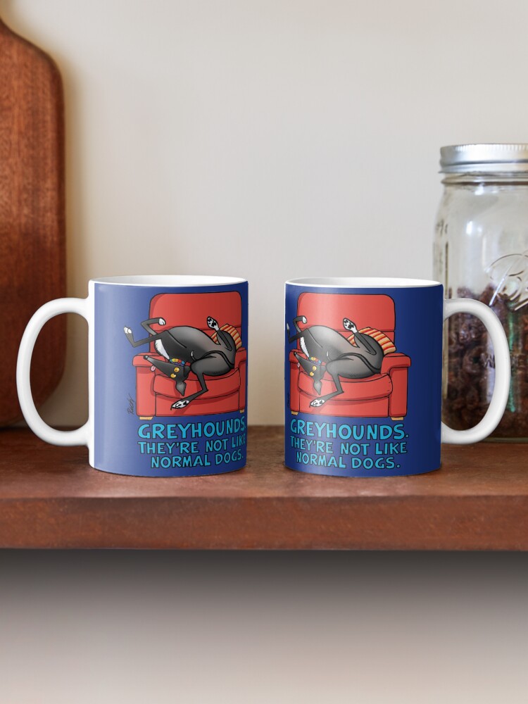 Thumbnail 2 of 6, Coffee Mug, They're not like normal dogs designed and sold by RichSkipworth.