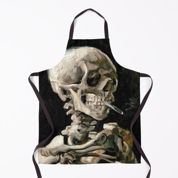 Item preview, Van Gogh - Skull of a Skeleton with Burning Cigarette designed and sold by wordpower900.