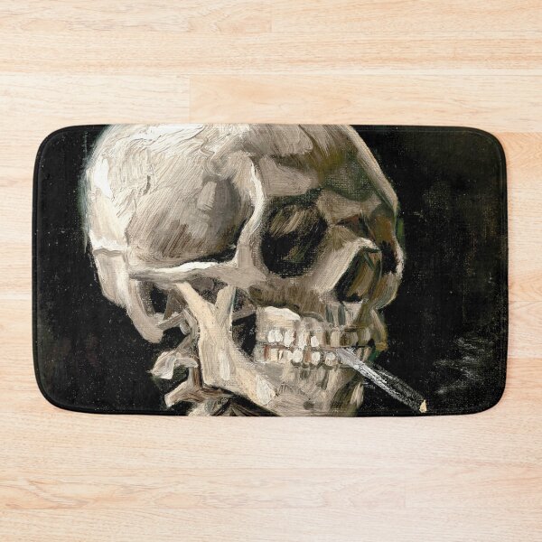 Item preview, Van Gogh - Skull of a Skeleton with Burning Cigarette designed and sold by wordpower900.