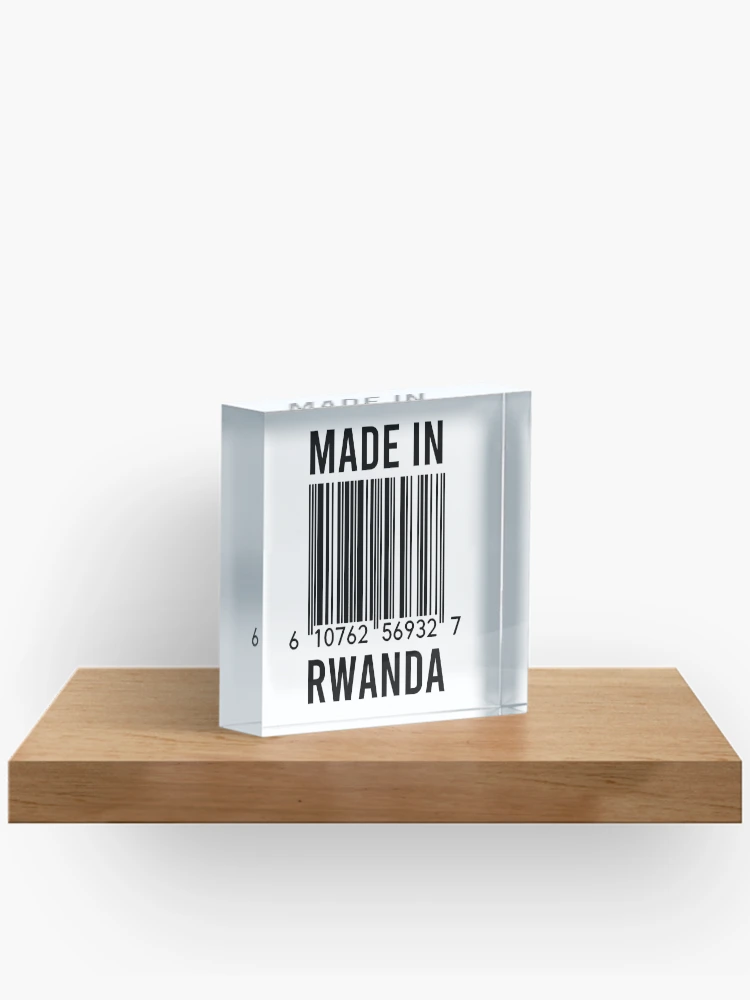 Thumbnail 2 of 5, Acrylic Block, Made In Rwanda designed and sold by RandomStuffShop.