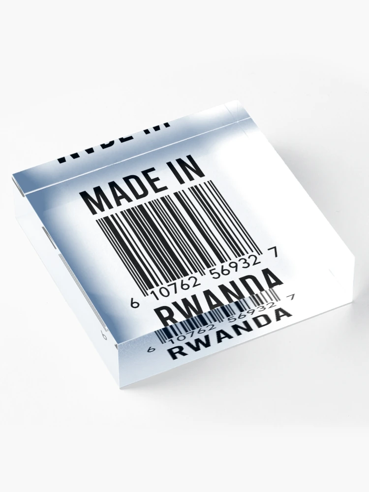 Thumbnail 4 of 5, Acrylic Block, Made In Rwanda designed and sold by RandomStuffShop.