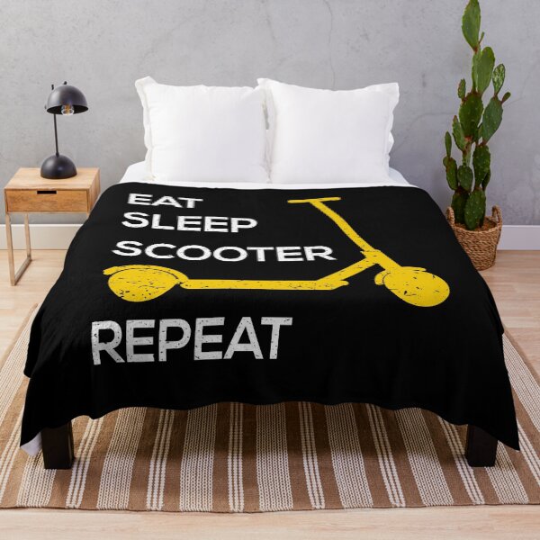 Item preview, Eat Sleep Scooter Repeat I designed and sold by Lemon Pepper.
