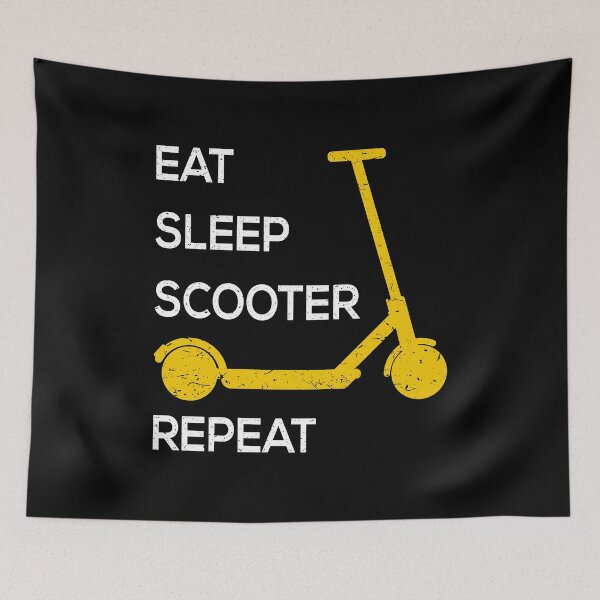 Item preview, Eat Sleep Scooter Repeat I designed and sold by Lemon Pepper.