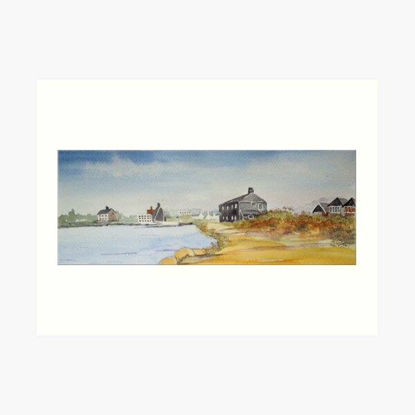 The Black House - Mudeford, Christchurch, Dorset Art Print