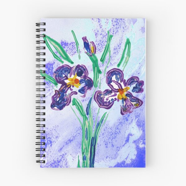 Item preview, IRIS IN THE WIND designed and sold by Judi Parsell.