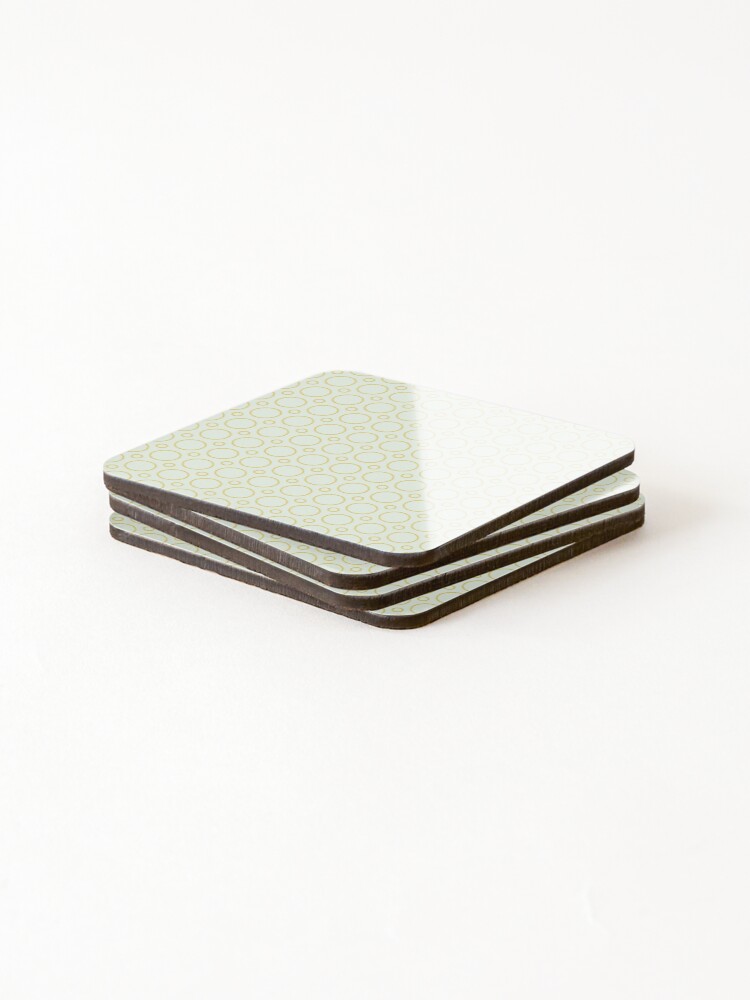 Thumbnail 4 of 5, Coasters (Set of 4), Circle patterns designed and sold by Patternsonly.