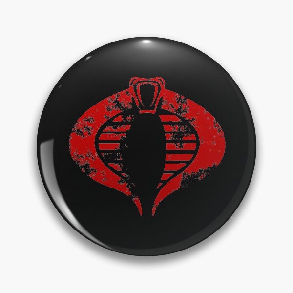 Item preview, Gi Joe Cobra Enemy Distressed Logo designed and sold by AJ  Liber.