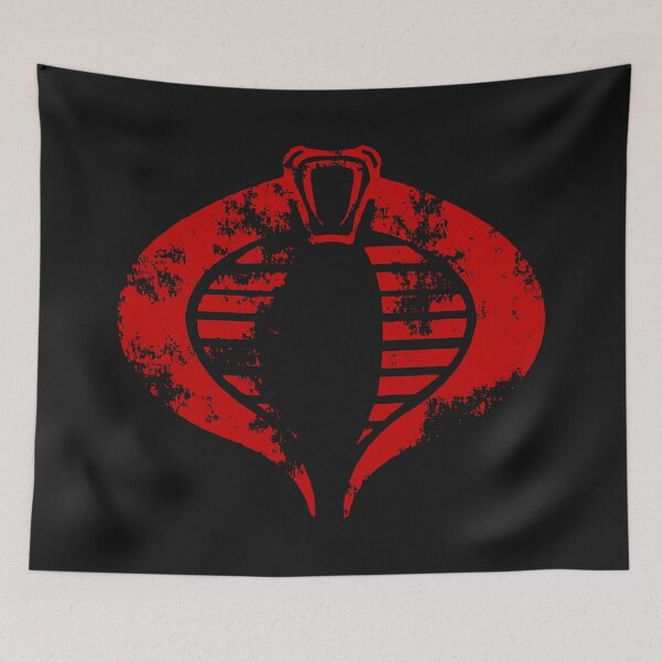 Item preview, Gi Joe Cobra Enemy Distressed Logo designed and sold by AJ  Liber.