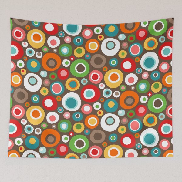 Item preview, Colorful Mid Century Modern Geometric Abstract designed and sold by Elsy's Art.