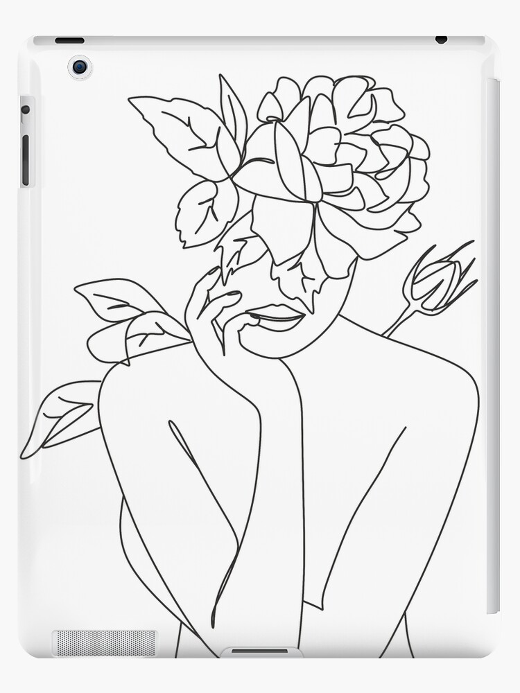 Flowers crown girl drawing Stable Diffusion prompt - Midjourney