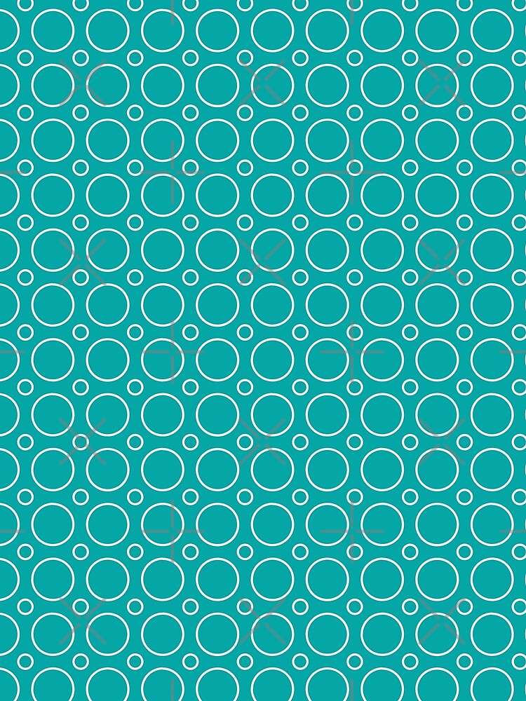 Thumbnail 3 of 3, Scarf, Circle patterns designed and sold by Patternsonly.