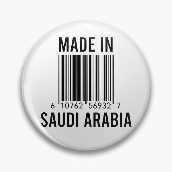 Item preview, Made In Saudi Arabia designed and sold by RandomStuffShop.