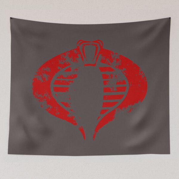 Item preview, Gi Joe Cobra Distressed Logo Firefly designed and sold by AJ  Liber.