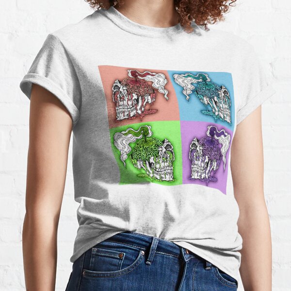 Vista previa del artículo con la obra «Brain Melt (estilo Popart)», diseñado y vendido por TheMysticMagpie.