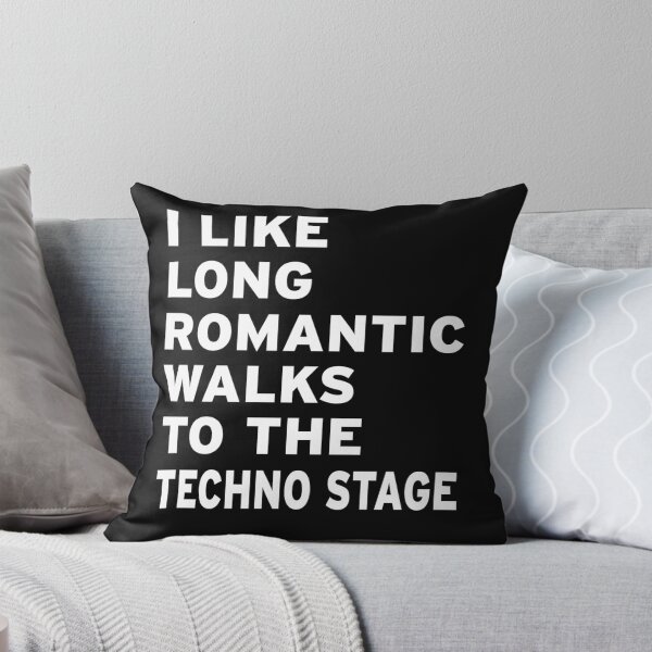Item preview, I Like Long Romantic Walks To The Techno Stage designed and sold by Original Cheddar.