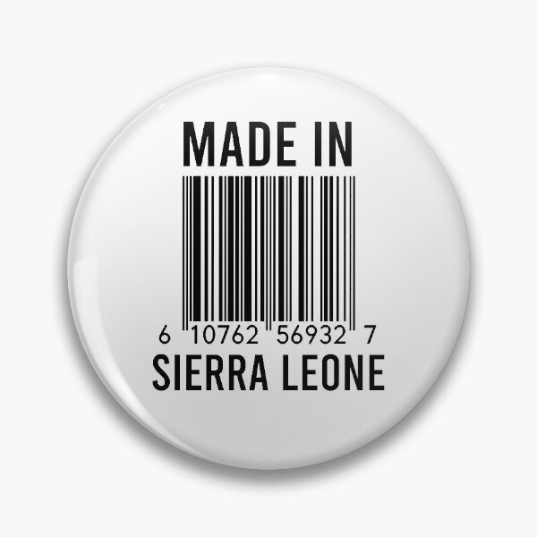 Item preview, Made In Sierra Leone designed and sold by RandomStuffShop.